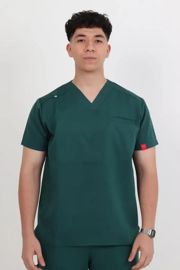 Dark green scrub (male)