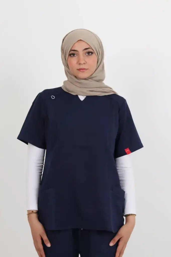 Navy blue scrub (female)